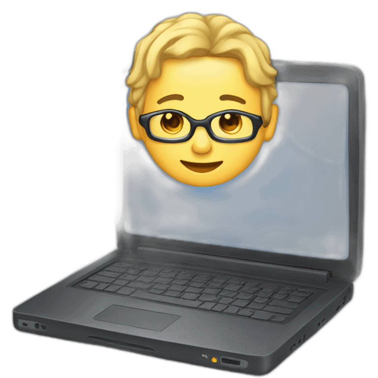 laptop resume emoji