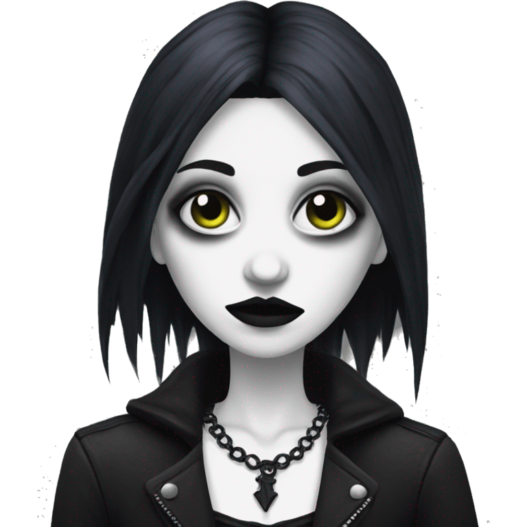 Goth emoji