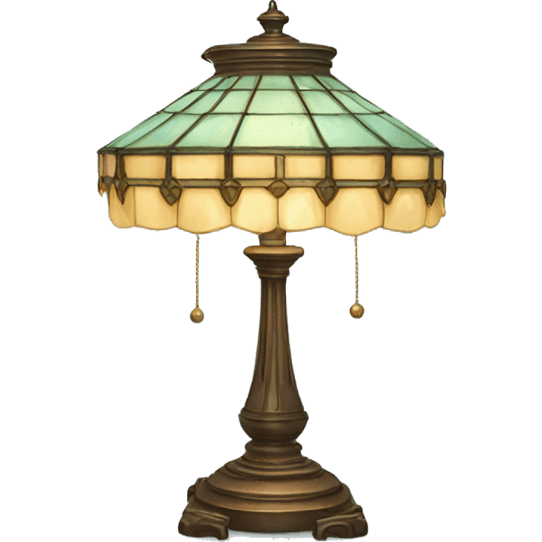 tiffany lamp emoji