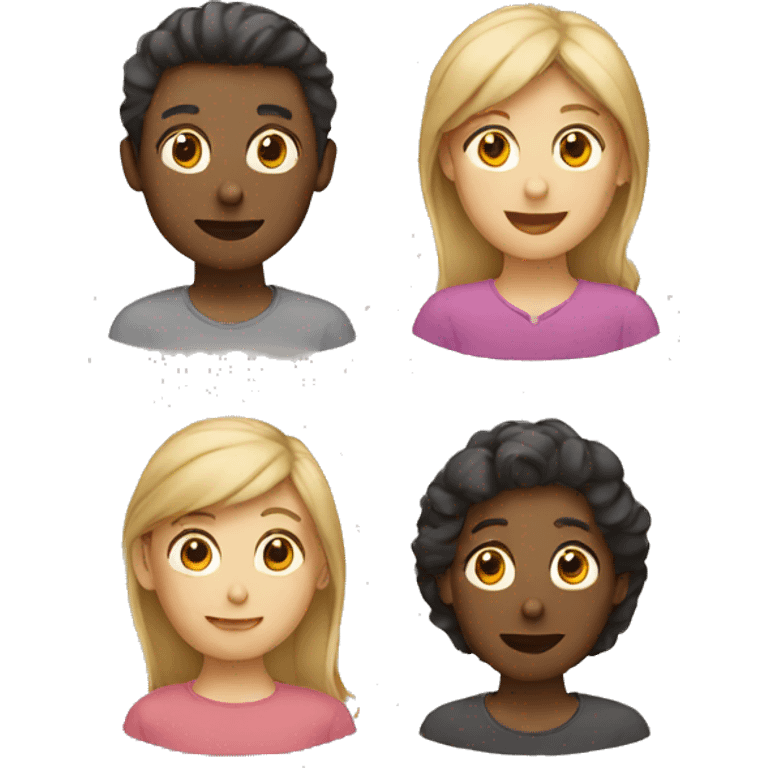 3 personas emoji