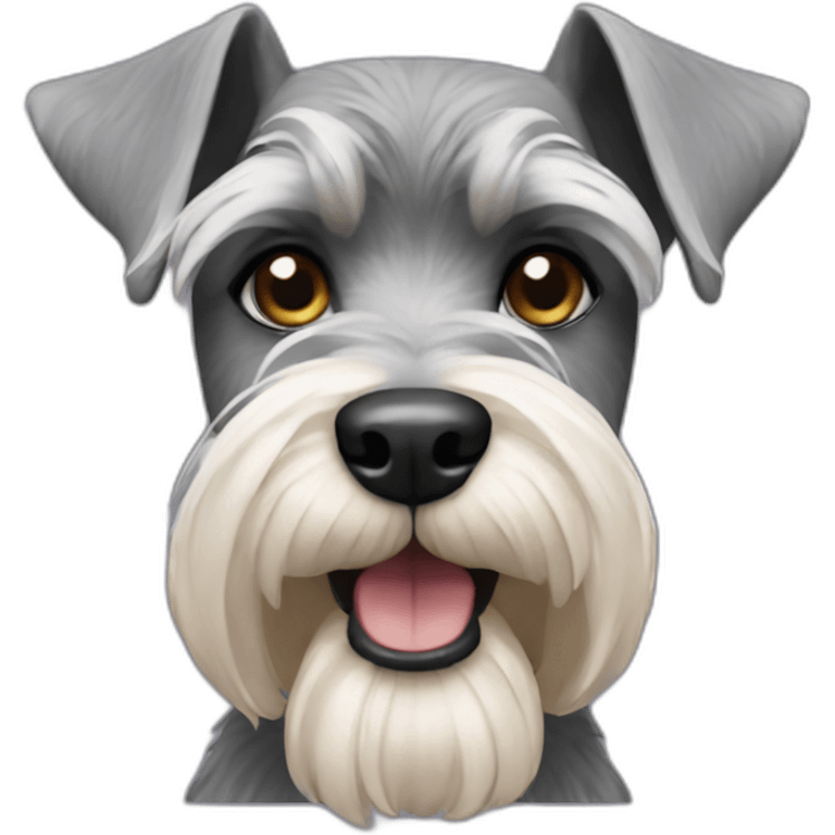 Miniature Schnauzer emoji