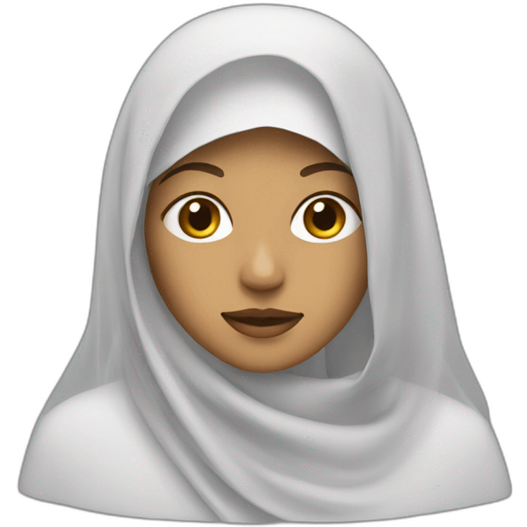 a woman wearing a veil emoji