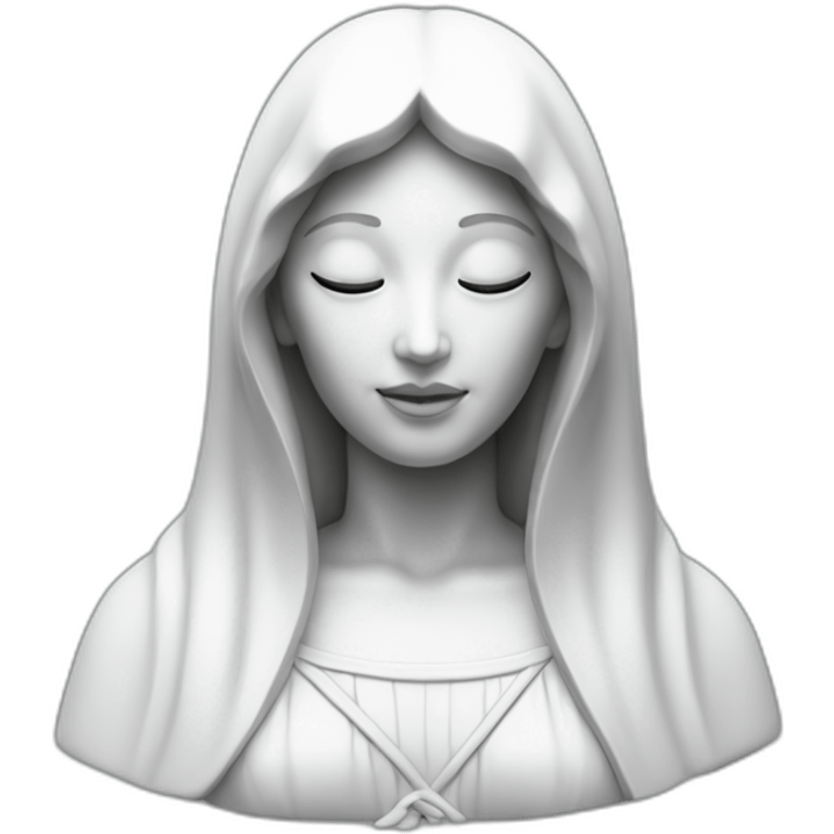 Vierge monumentale emoji