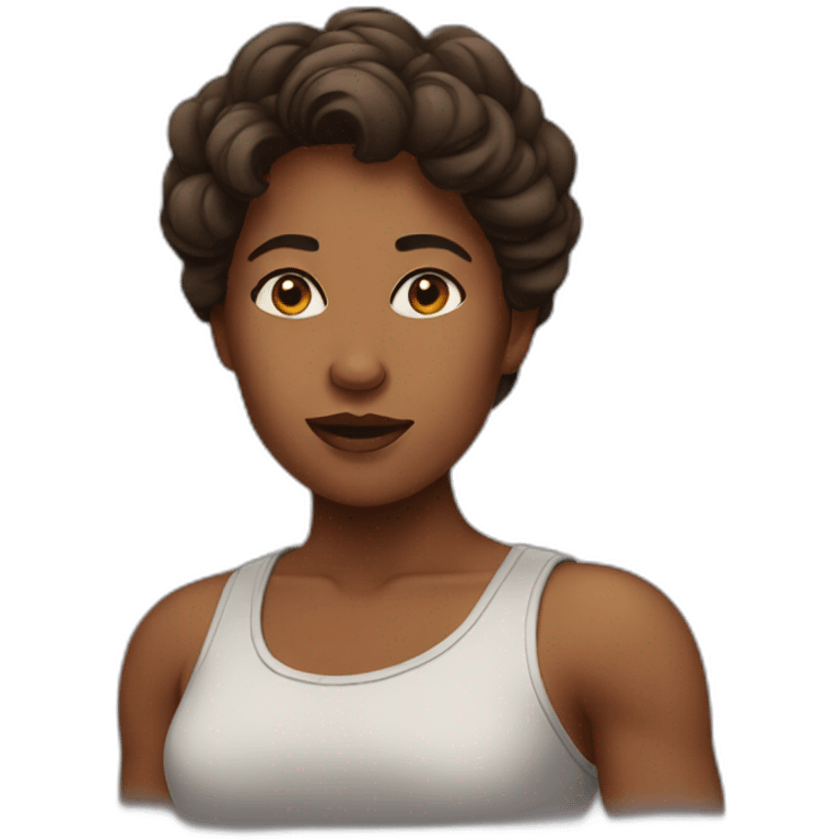 strong woman emoji