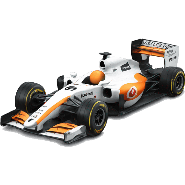 A F1 McLaren car  emoji