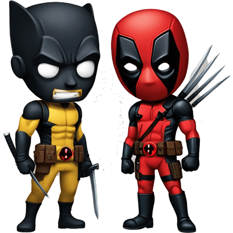 Deadpool and wolverine  emoji