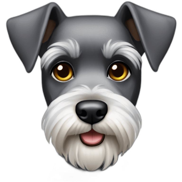 miniature schnauzer emoji