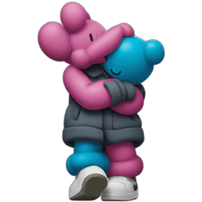 kaws the promise emoji