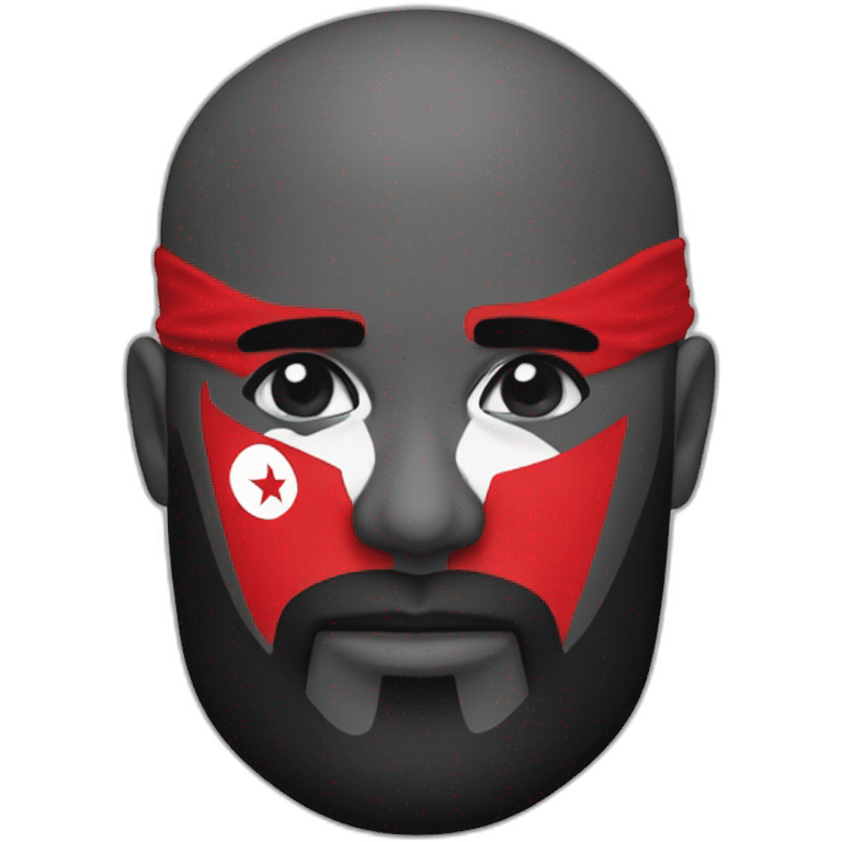 Kaaris avec le drapeau tunisie emoji