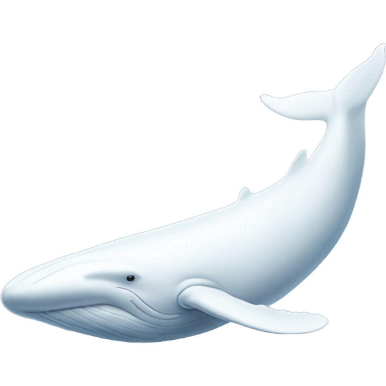 white whale , underside emoji