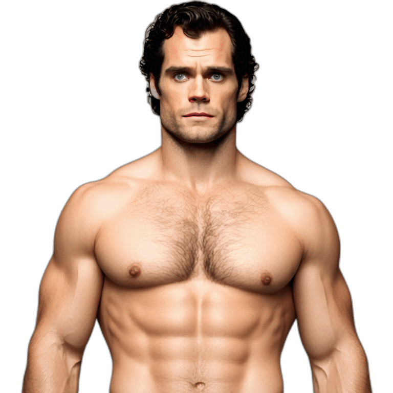 Henry Cavill shirtless emoji