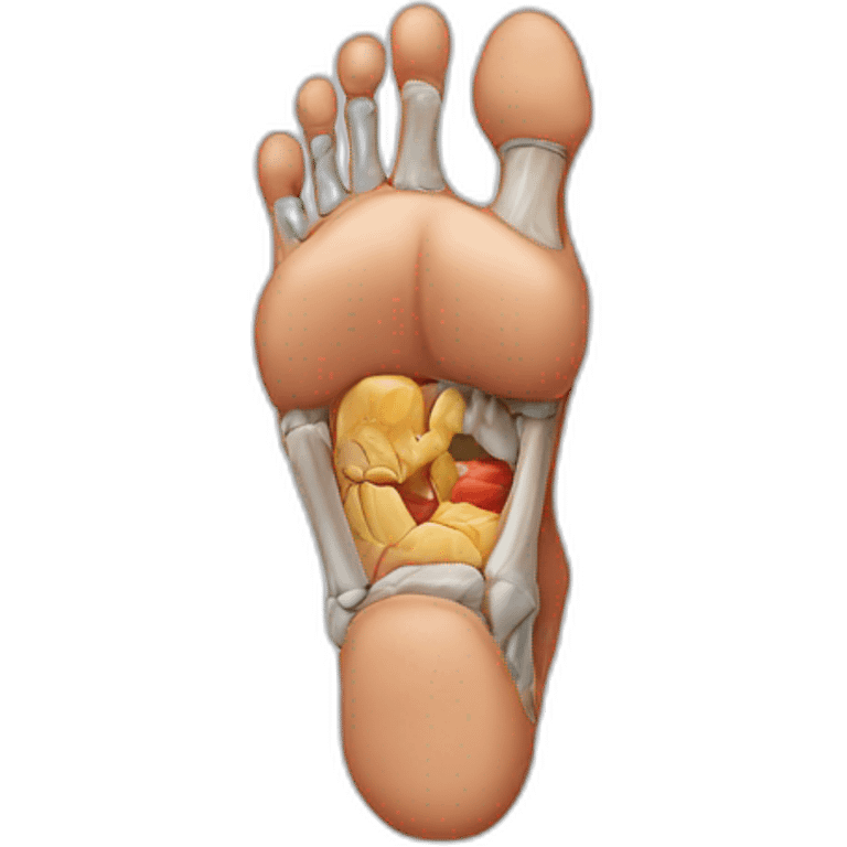 foot anatomy emoji