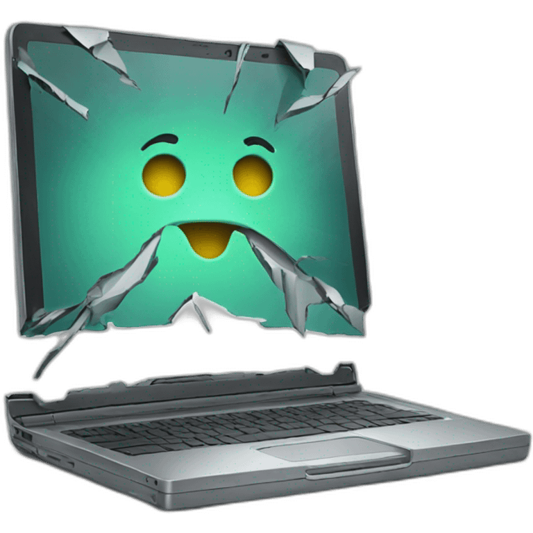 broken-laptop emoji