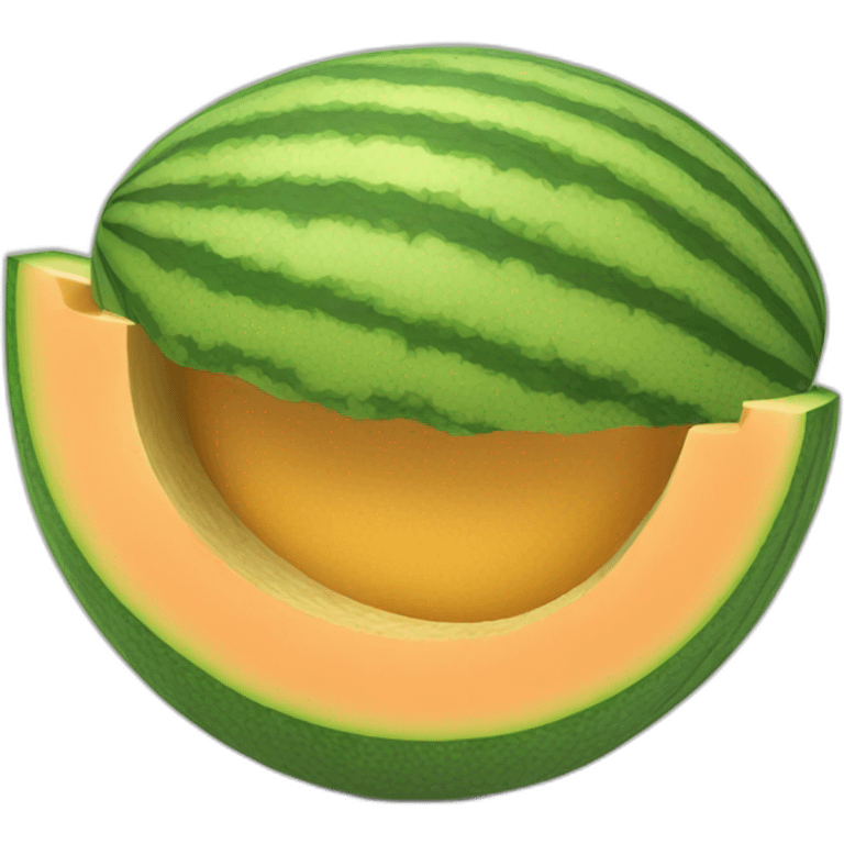 cantaloupe emoji