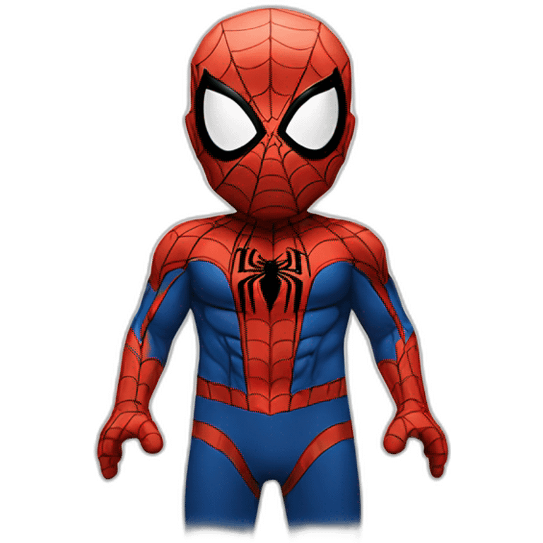 spiderman-white emoji