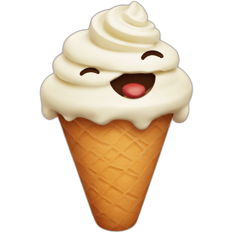 Gelato hangry emoji