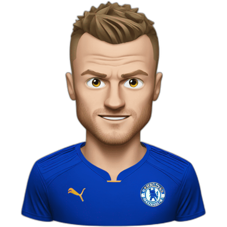 Jamie Vardy Leicester City emoji