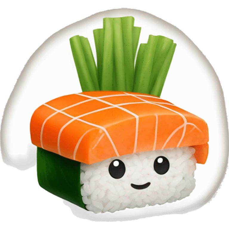 Veggie sushi emoji