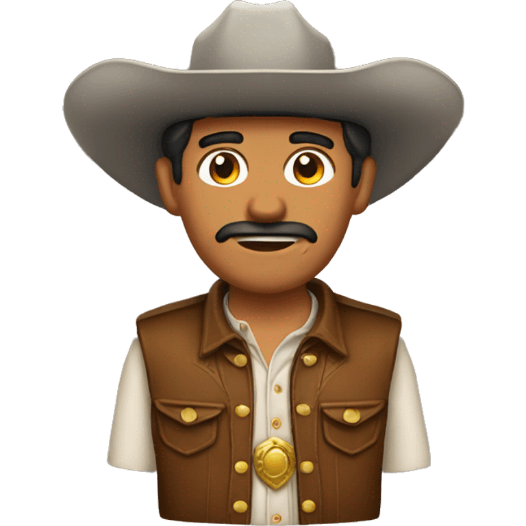 Mexican cowboy  emoji