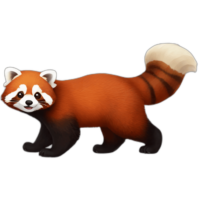 Red panda emoji