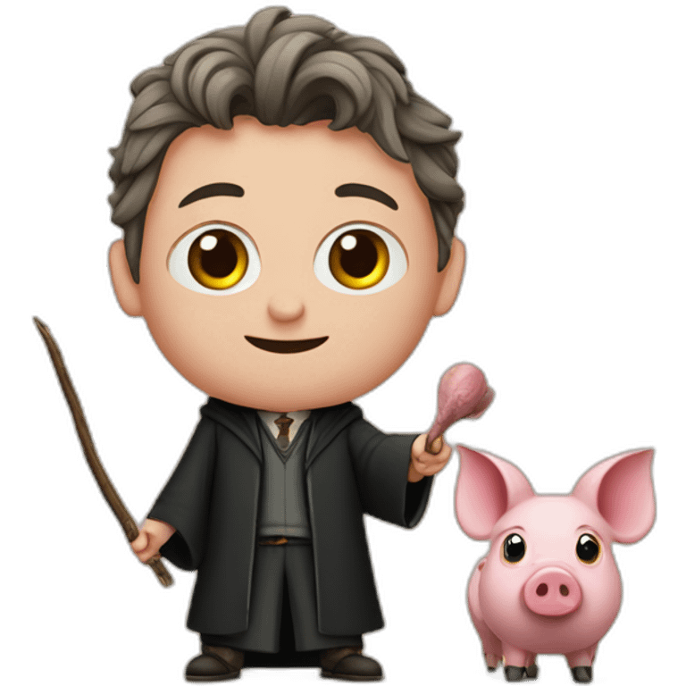 harry potter and the palestine pigs emoji