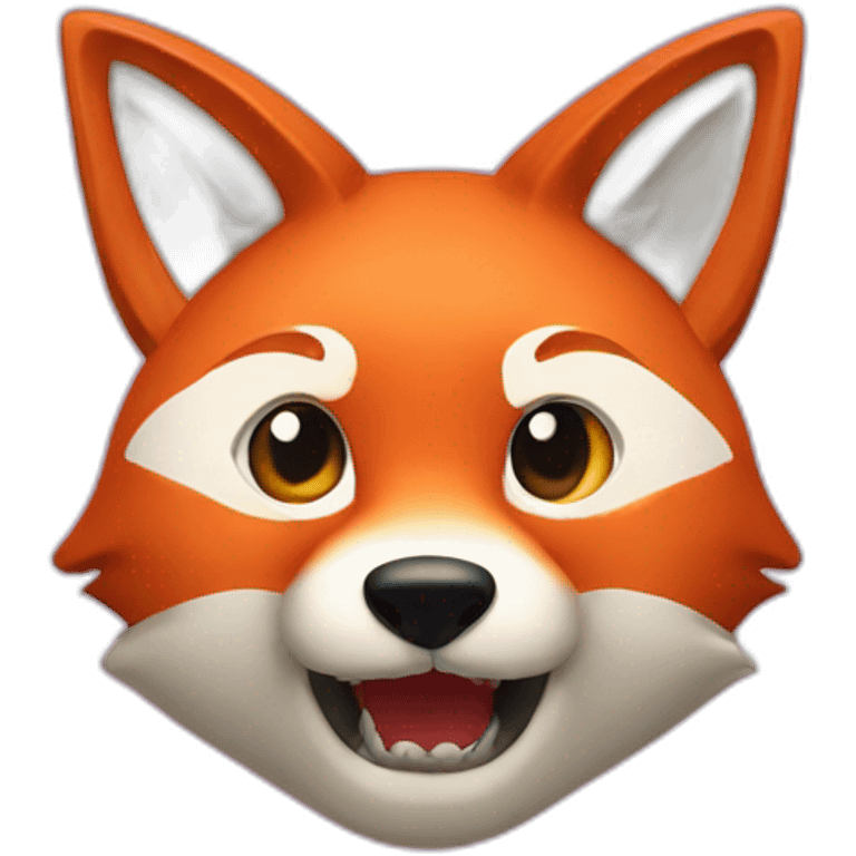 fox glitch emoji