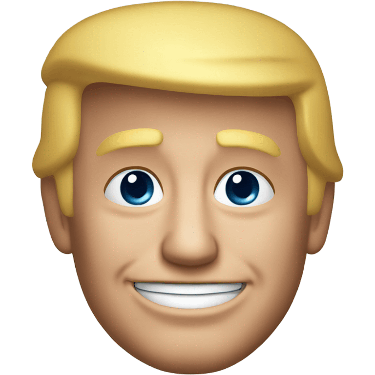 Trump smile emoji