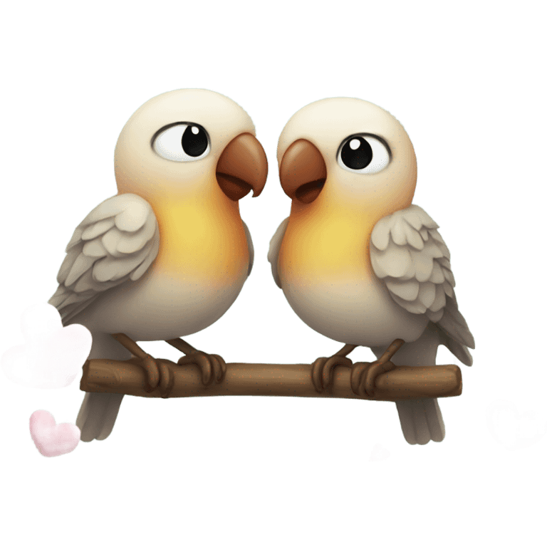 love birds emoji