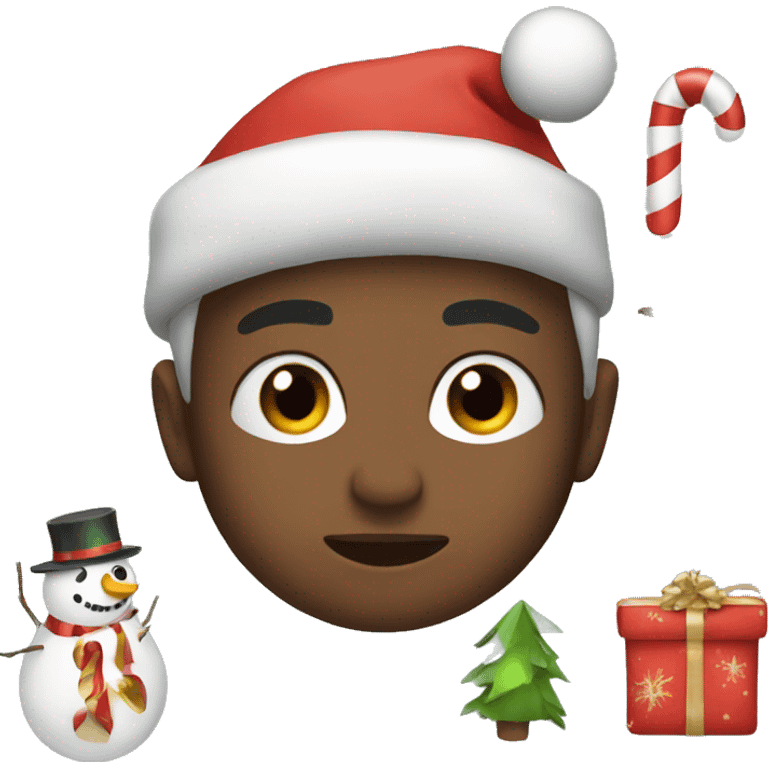 Christmas aesthetic emoji