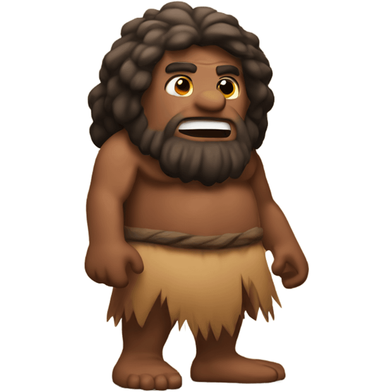 cave man emoji