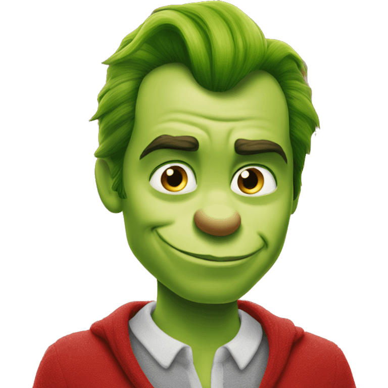 henry cavill as grinch emoji