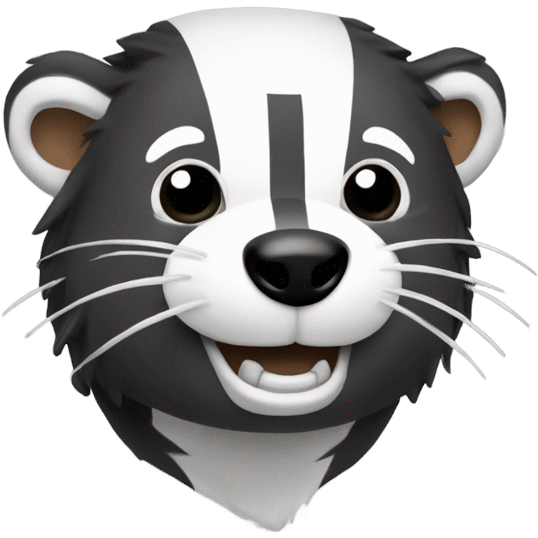 Bucky badger emoji