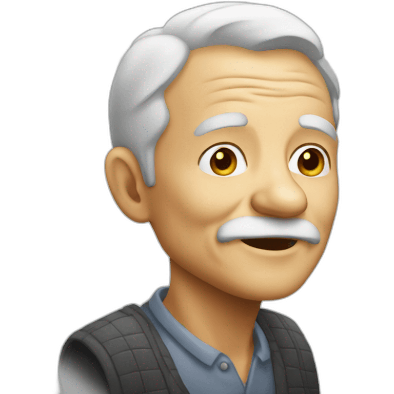 old man 100 years emoji