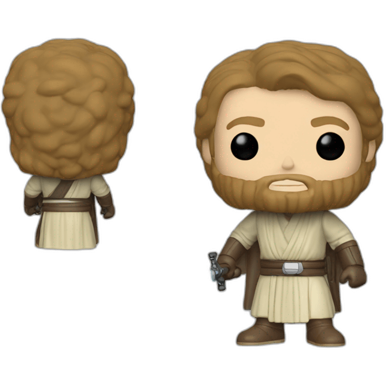 Funko pop ben kenobi retro emoji