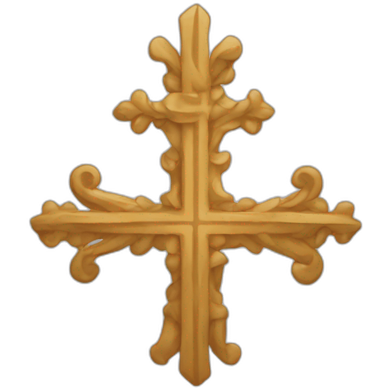 Logo croix bouddiste emoji