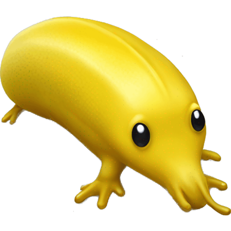 Banana slug emoji