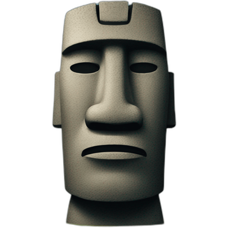 Moai emoji