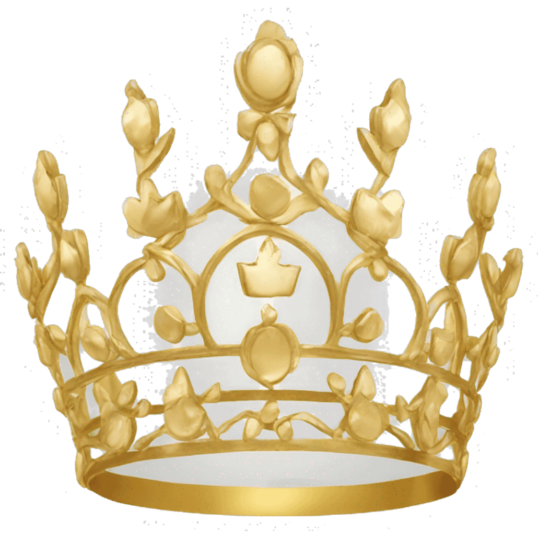 Gold Tiara emoji