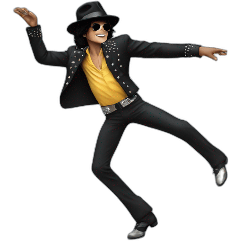 Michael Jackson dancing emoji