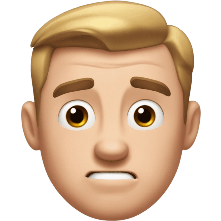 Realistic Mr incredible head with haircut and straight face and THE EVEN MORE THICCEST EVER NOSE that it clears out the eyes and needs to be in 144 pixels emoji