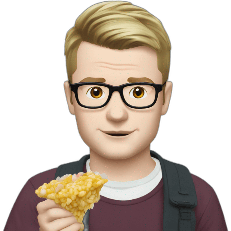 eastenders ben mitchell eats scampi emoji