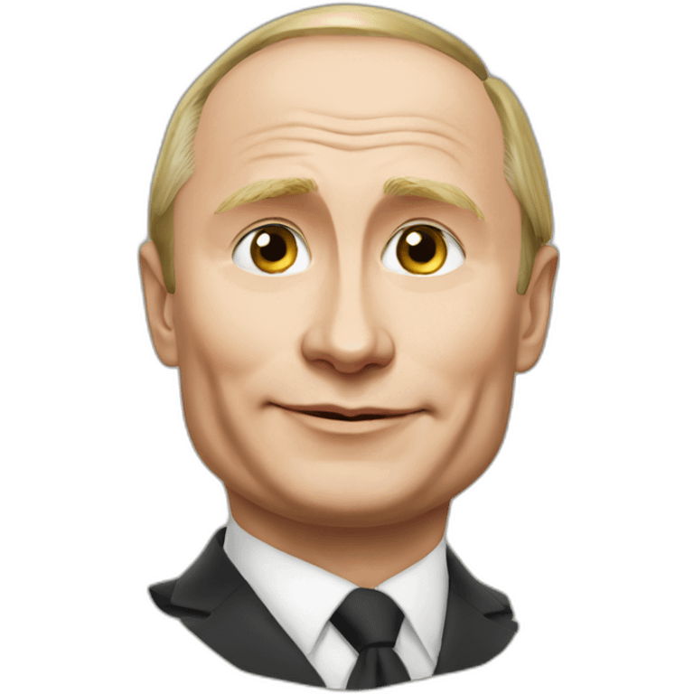 Vladimir Putin in love emoji