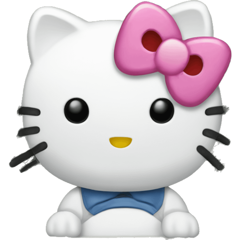 Hello kitty money  emoji