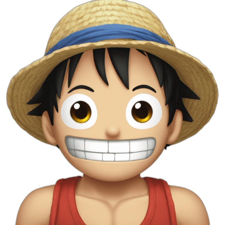 One piece luffy emoji