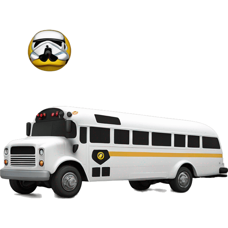 First order jet trooper’s 1972 dodge school bus  emoji