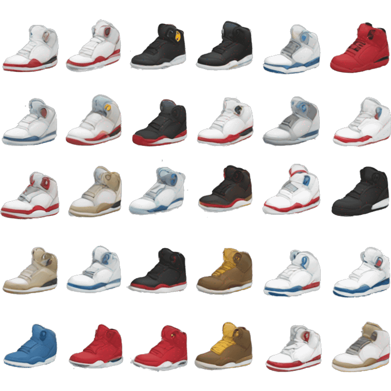 jordan sneakers  emoji