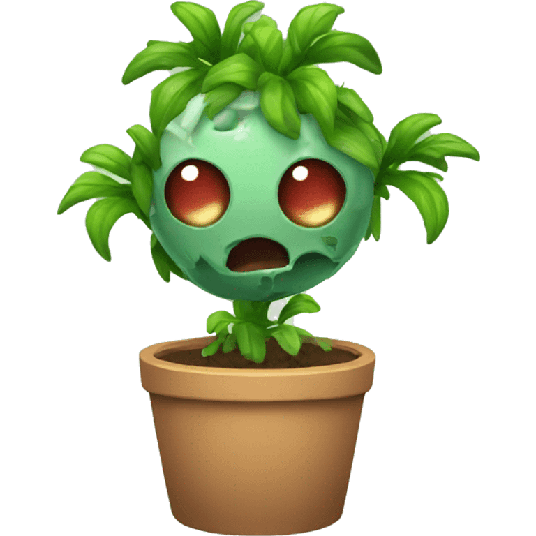 zombie plant emoji