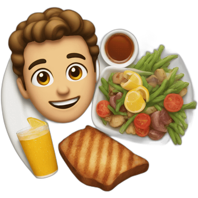 dinner emoji