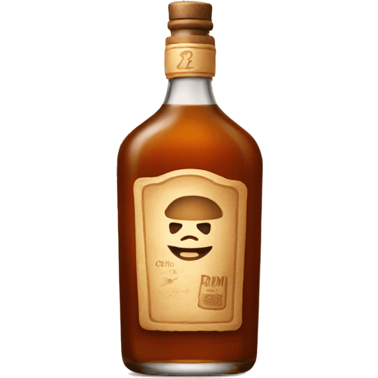 rum bottle emoji