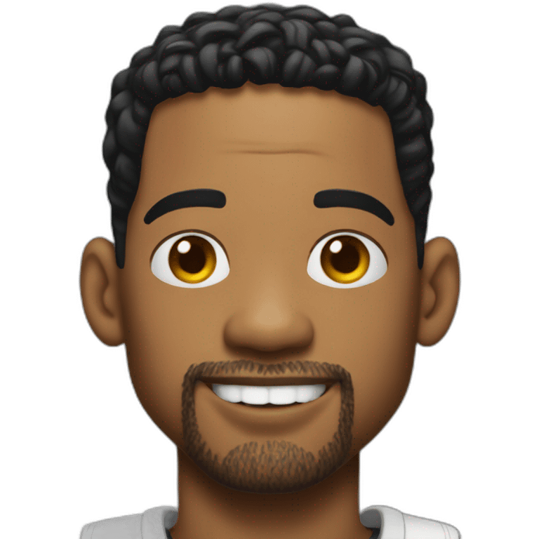 Will smith on a laptop emoji